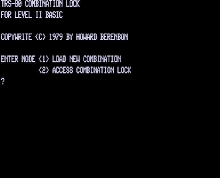 Screen shot
